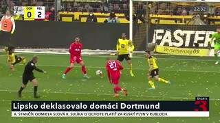 Dortmund privítal na svojom štadióne štvrté Lipsko a bola z toho nečakane hladká výhra pre hostí