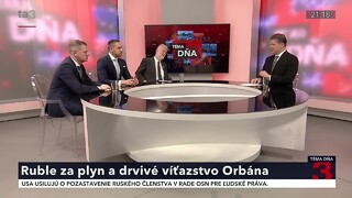 J. Mikas: pandémia sa neskončila / Ruble za plyn a drvivé víťazstvo Orbána