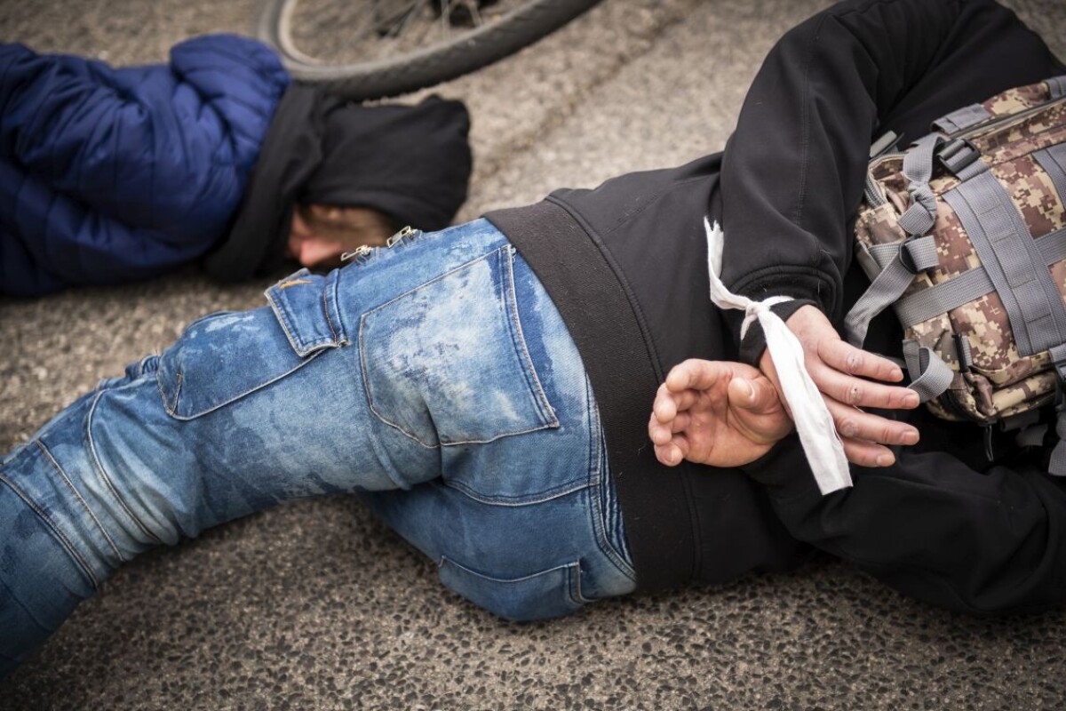 Protest iniciatívy Mier Ukrajine - proti genocíde na Ukrajine