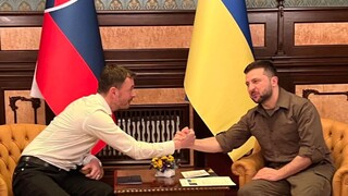 Ukrajina patrí do EÚ. Bojujete aj za nás a za naše hodnoty, povedal premiér počas stretnutia so Zelenským