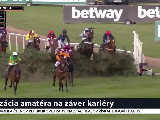 Víťazom Veľkej národnej steeplechase sa stal Sam Waley-Cohen na koni Noble Yeats