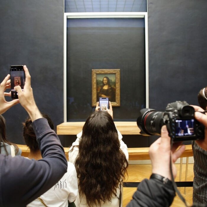 Mona Lisa v Louvri