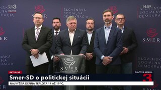 TB predstaviteľov strany Smer- SD o politickej situácii