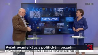 Vyšetrovanie káuz s politickým pozadím