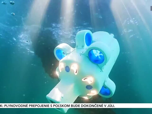 Nový podvodný dron minimalizuje technológiu autonómneho prieskumu oceánov