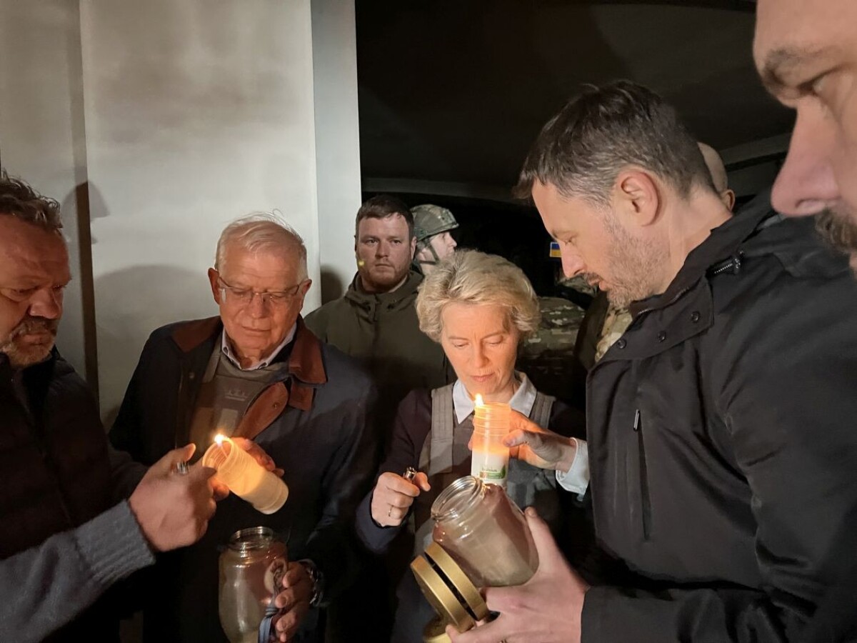 Joep Borrell Eduard Heger Ursula von der Leyenová