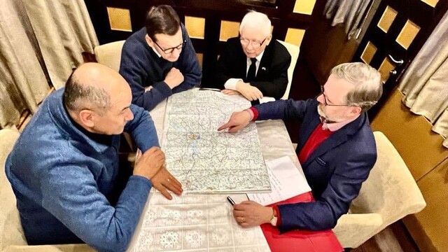 Fiala Morawiecki Janšu Kaczyňski