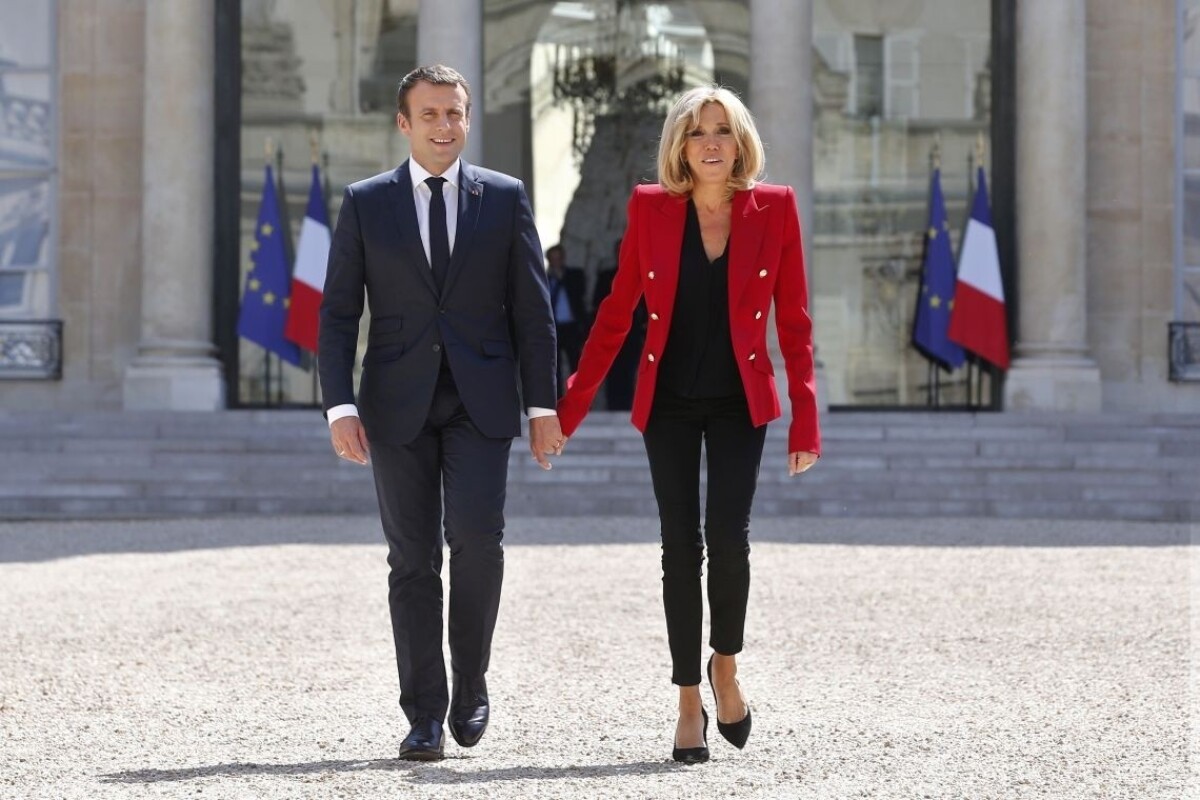 Emmanuel Macron Brigitte Macron 1140 px (SITA/AP)