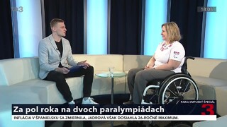 Športová obojživelníčka z Liptova bola za pol roka na dvoch paralympiádach. Aká náročná je príprava na turnaj?