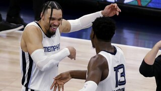 NBA: Memphis vyrovnal sériu s Golden State, Morant zaznamenal 47 bodov