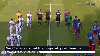 Seničania sa zomkli a v tíme zavládla radosť, napriek remíze sa udržali medzi elitou