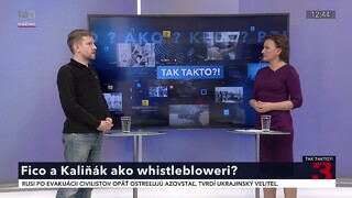 Fico a Kaliňák ako whistlebloweri?