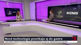 Nové technológie prenikajú aj do gastra