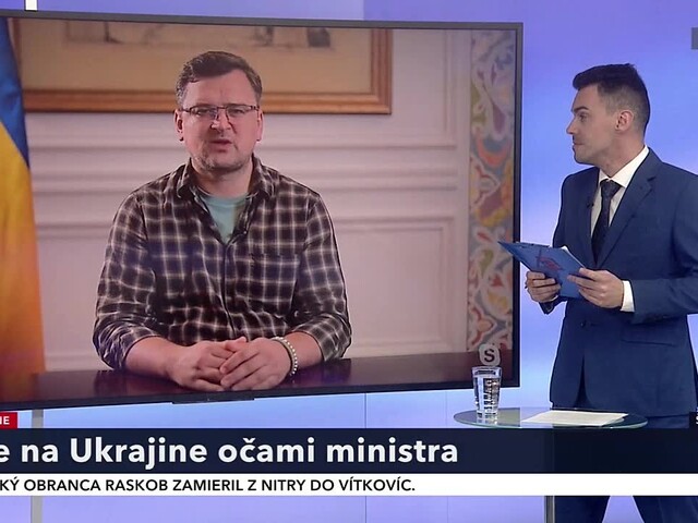 Ukrajinský minister zahraničia v TA3: Túto vojnu vyhráme. Nasledovať bude stíhanie vojnových zločincov z Ruska