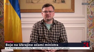 Ukrajina si nepripúšťa stratu žiadneho územia a ani jedného mesta, povedal pre TA3 Kuleba