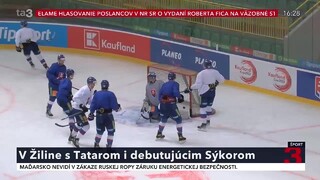 Návrat Tatara a debut Sýkoru, dvojzápas v Žiline bude testom pre hráčov