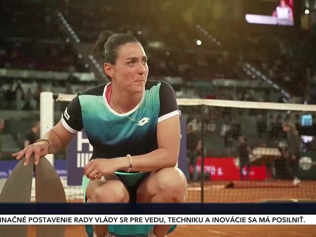 Džaburová premenila šieste finále na výhru, získala tak druhú a najcennejšiu trofej