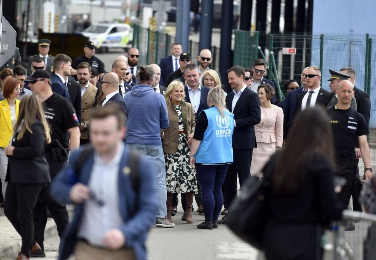 Návšteva Jill Bidenovej