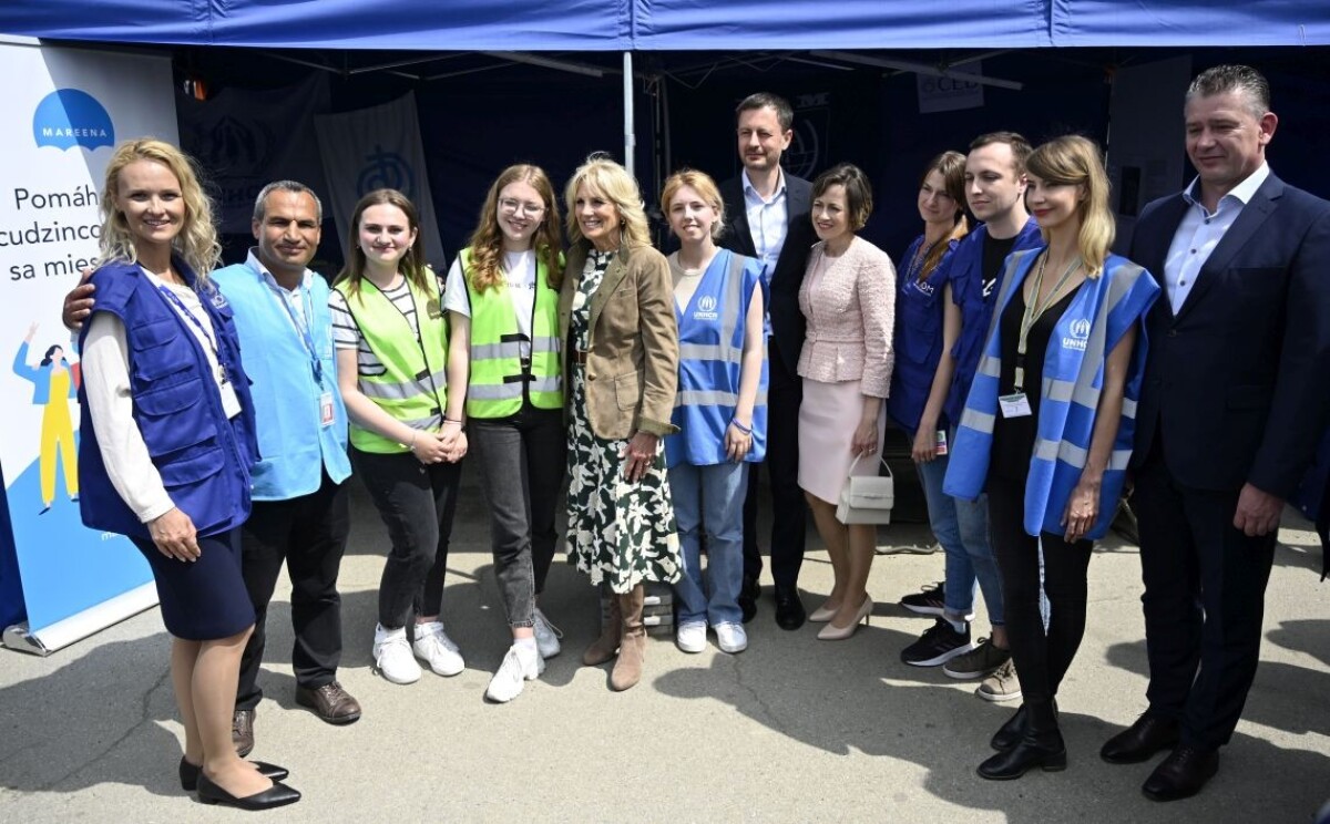 Návšteva Jill Bidenovej