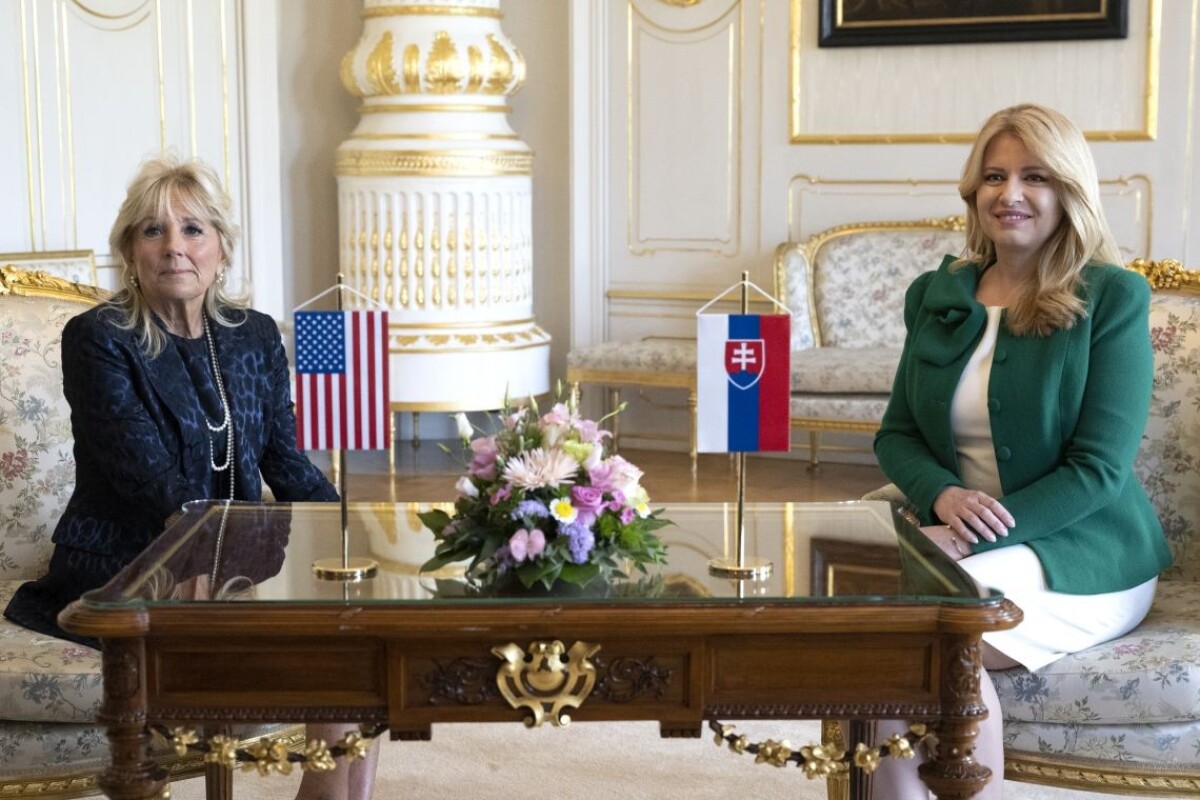 Prezidentka prijala prvú dámu USA