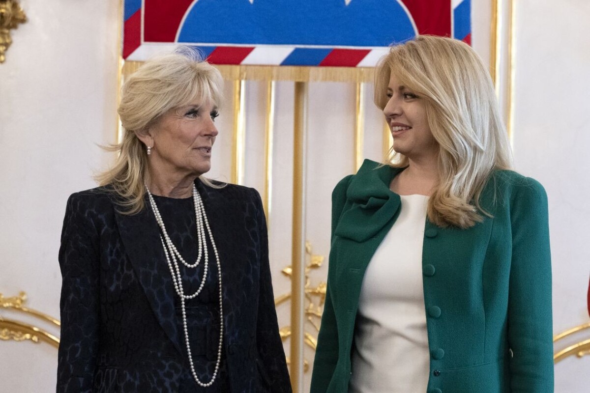 Prezidentka prijala prvú dámu USA