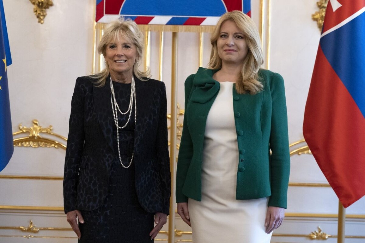 Prezidentka prijala prvú dámu USA