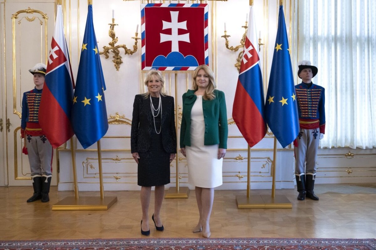 Prezidentka prijala prvú dámu USA