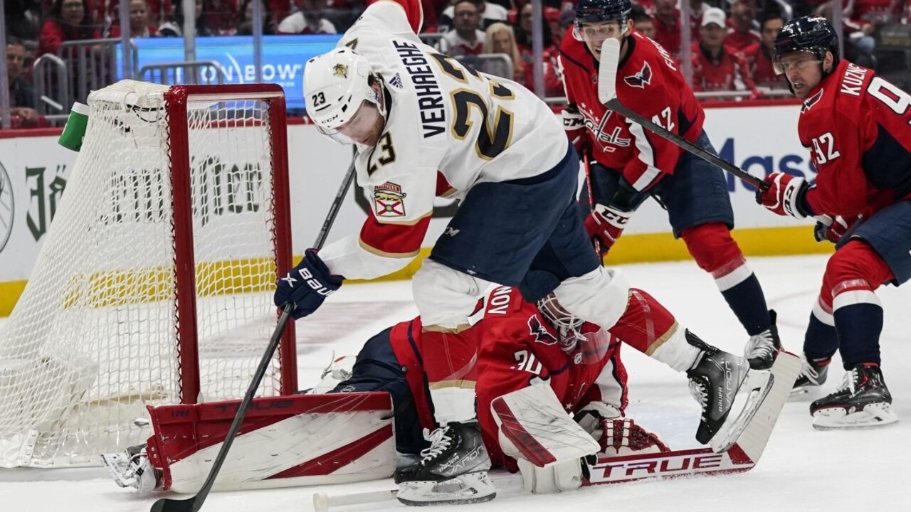 NHL: Florida vyrovnala stav série s Washingtonom, Colorado postúpilo do 2. kola