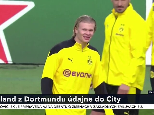 Erling Haaland už údajne informoval Dortmund o prestupe, mal absolvovať aj lekársku prehliadku