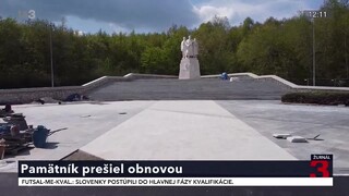 Po rekonštrukcii pamätníka v Dargove má kraj obavy, že by sa miesto mohlo stať opäť terčom vandalov