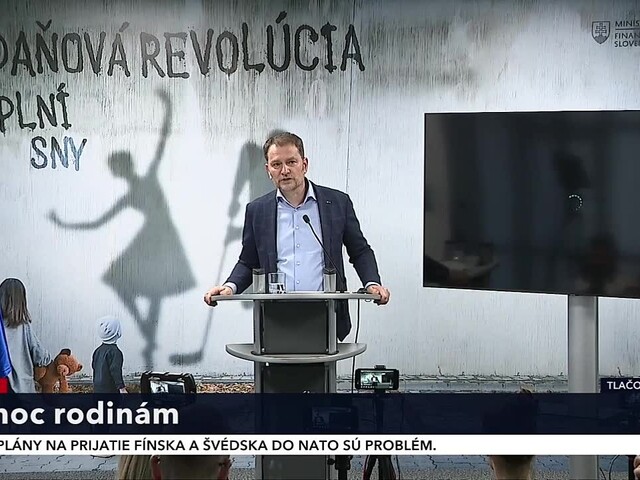 TB ministra financií I. Matoviča o pomoci rodinám