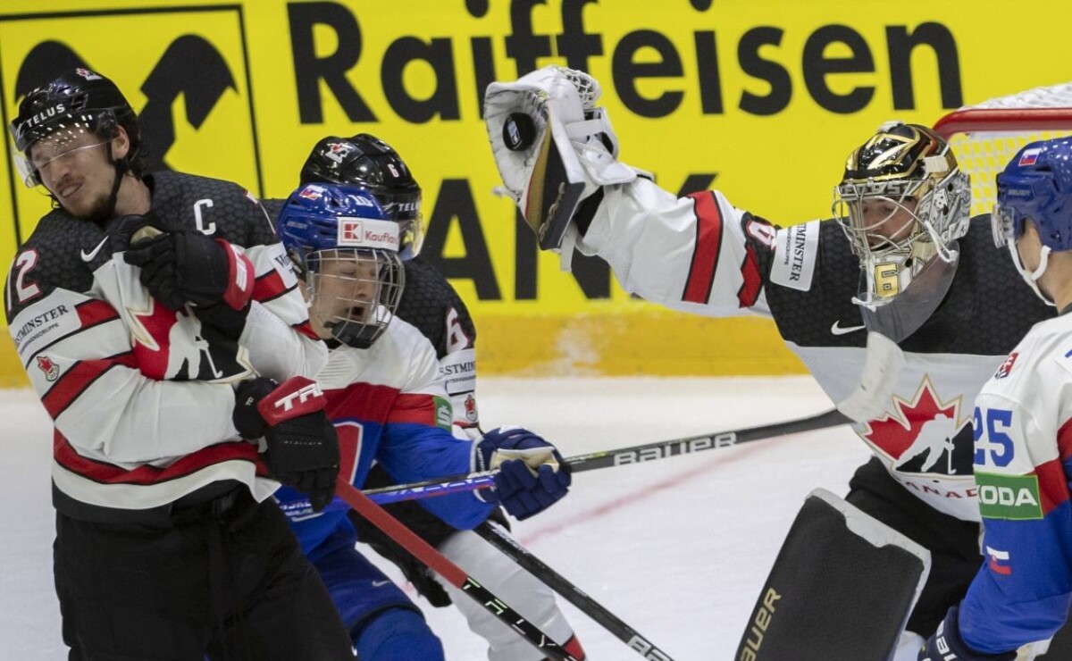 Zápas Slovenska s Kanadou
