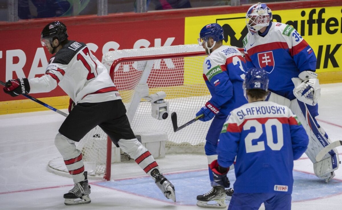 Zápas Slovenska s Kanadou