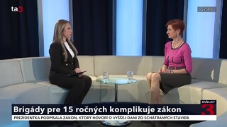 Brigádovať môžu aj 15-roční študenti základných škôl, túto prácu však komplikuje zákon