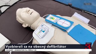 Záchrana životov na prvom mieste. V Horných Obdokovciach sa poskladali na obecný defibrilátor