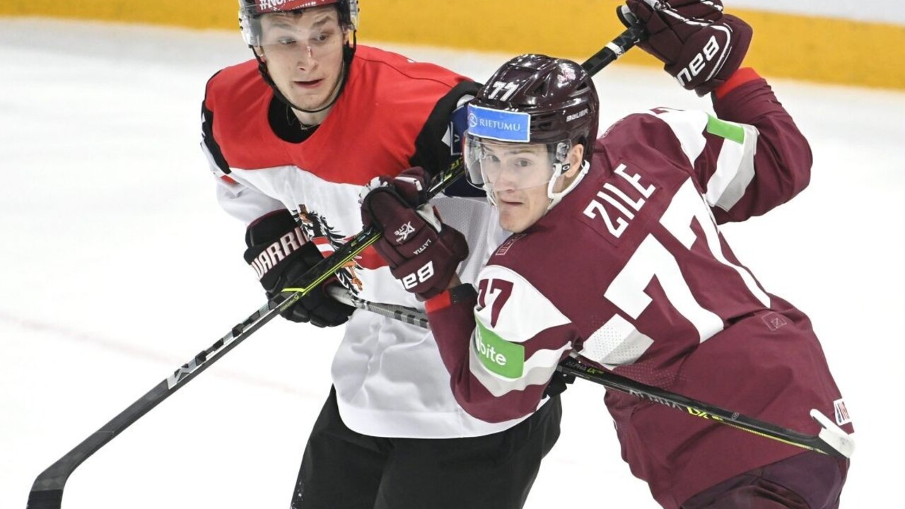 Lotyšsko porazilo Rakúsko po predĺžení a nájazdoch. Dvoma gólmi prispel Balcers