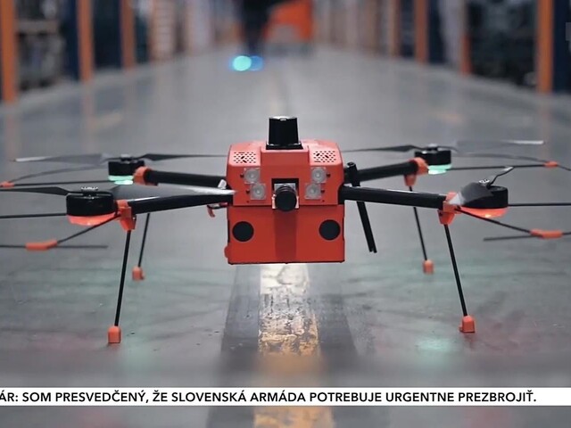 Nový autonómny dron zaistí rýchlejšiu a bezpečnejšiu inventúru skladov