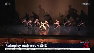 SND uviedlo baletné predstavenie Rukopisy majstrov. Čím sa líši od ostatných?