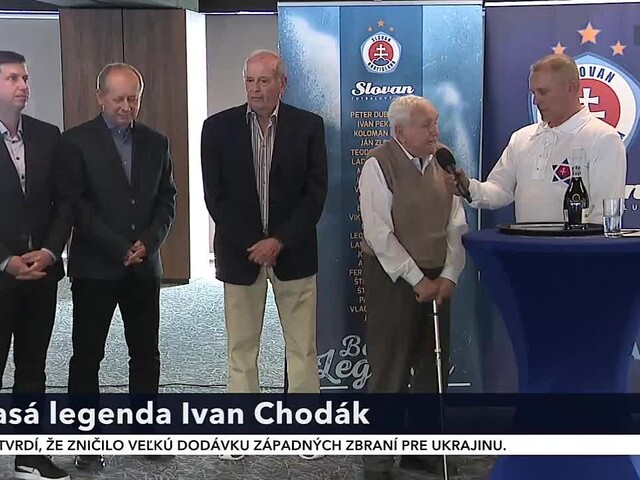 Pokrstili publikáciu o Ivanovi Chodákovi. Športovcovi venovali 13. diel edície Belasé legendy