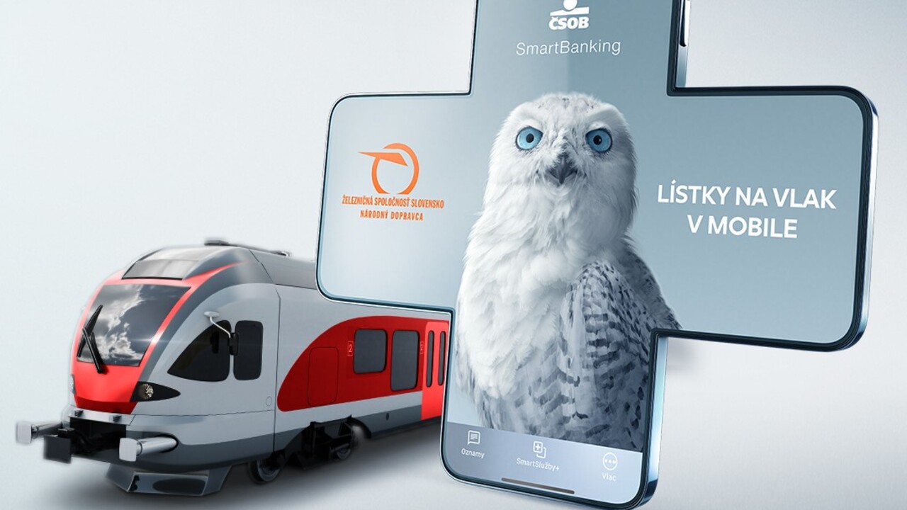 Cestovanie vlakom je po novom ešte jednoduchšie, ČSOB implementovala nákup lístkov priamo do svojej appky, predala už stovky lístkov.