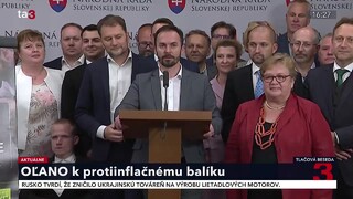 TB strany OĽANO k schválenému protiinflačnému balíku