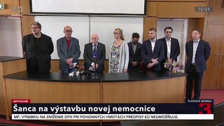 TB Lekárskej fakulty Univerzity Komenského v Bratislave o výstavbe novej nemocnice