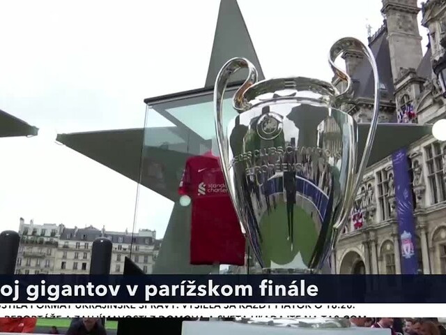 V Paríži sa schyľuje k vyvrcholeniu pohárovej Európy. Vo finále Ligy majstrov na seba narazia absolútni giganti