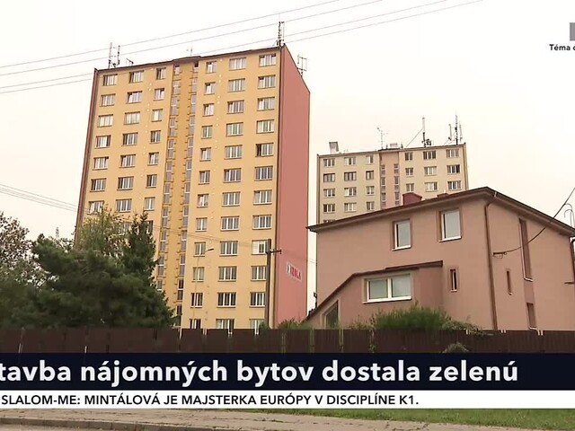 Nájomné bývanie bude podporovať štát. Významnú úlohu budú mať súkromní investori