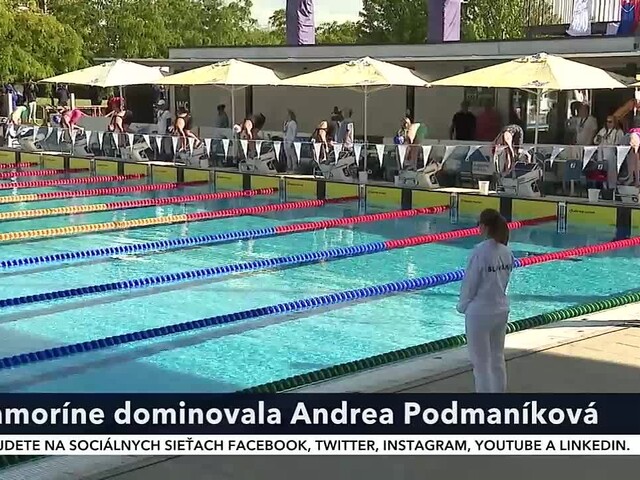 60. jubilejnému ročníku Veľkej ceny Slovenska v plávaní dominovala Andrea Podmaníková