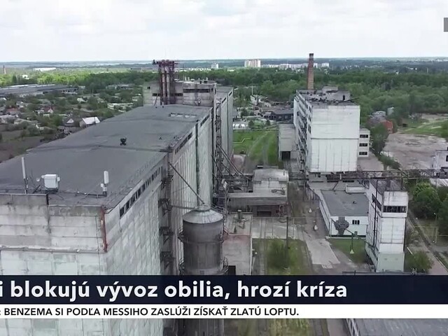 Vojna na Ukrajina pokračuje 120. dňom. Ruské strely zasiahli dva sklady obilia
