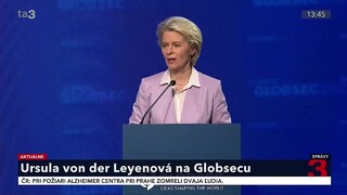 Príhovor predsedníčky Európskej komisie U. von der Leyenovej na konferencii Globsec