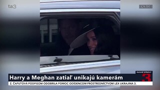 Z letiska priamo do paláca. Do Británie prišli aj princ Harry s manželkou Meghan, vyhli sa novinárom
