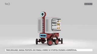 Donáškový robot, ktorému pomáhajú operátori cez virtuálnu realitu