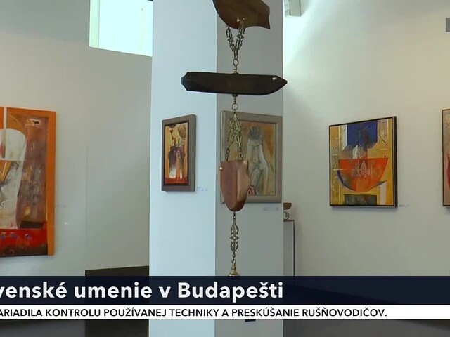 Slovenské umenie v Budapešti. Čutek a Vojtášek sa spojili v spoločnom výstavnom projekte